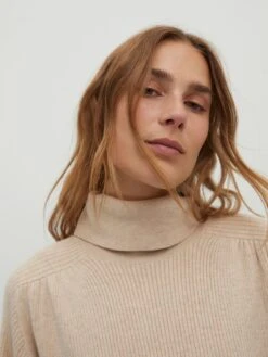 EDITED Robes Robes En Maille Malene Femme Beige -Edited You Boutique 415150a93f5f77ea4a9aa6709b06cc07