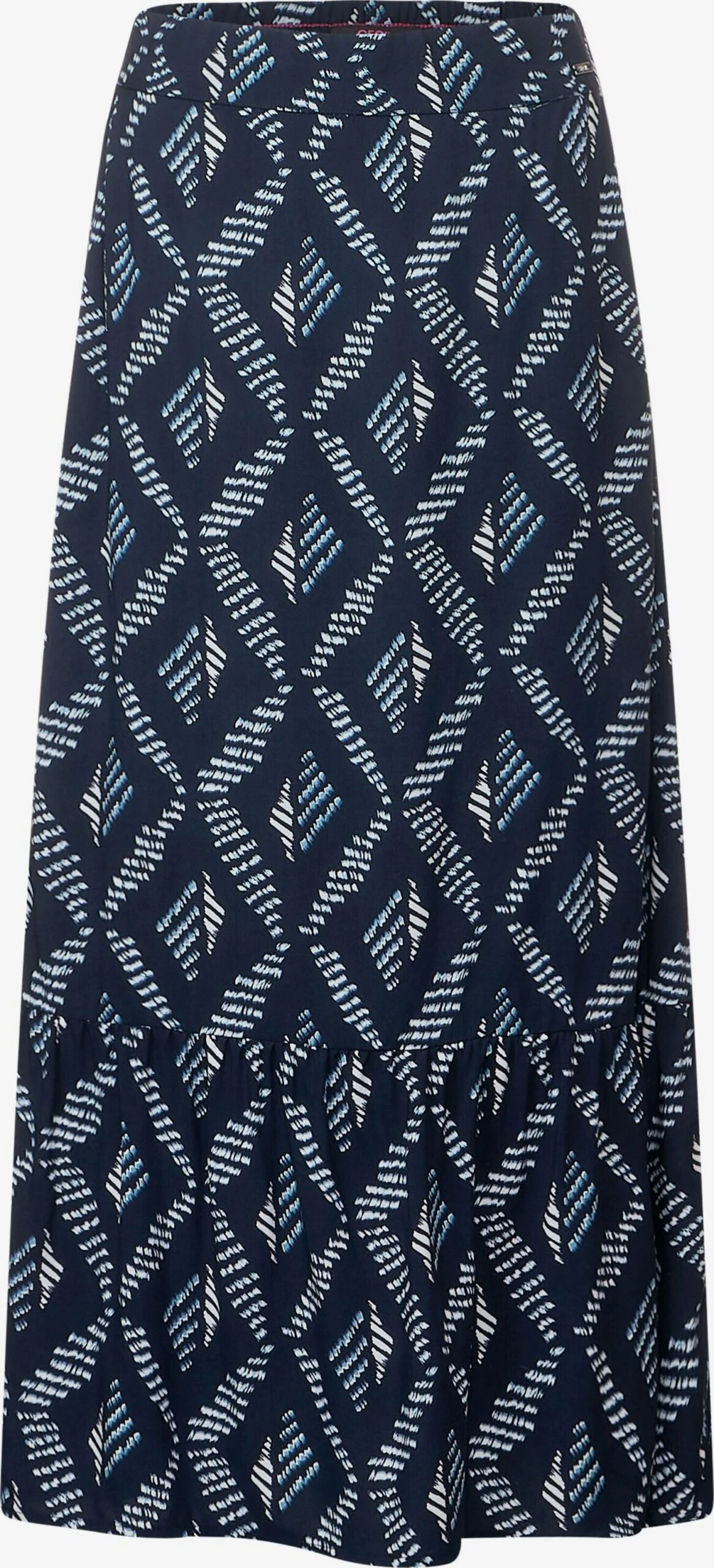 Cecil Jupes Longues Jupe Femme Bleu Marine / Bleu Clair 3 Cecil Jupes Longues Jupe Femme Bleu Marine / Bleu Clair