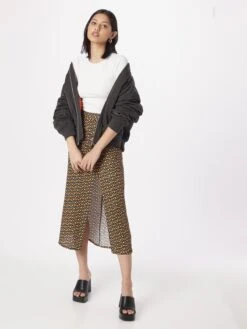 Jupes Longues Jupe JADE Femme Noir -Edited You Boutique 424587f072d384f153395504130299df