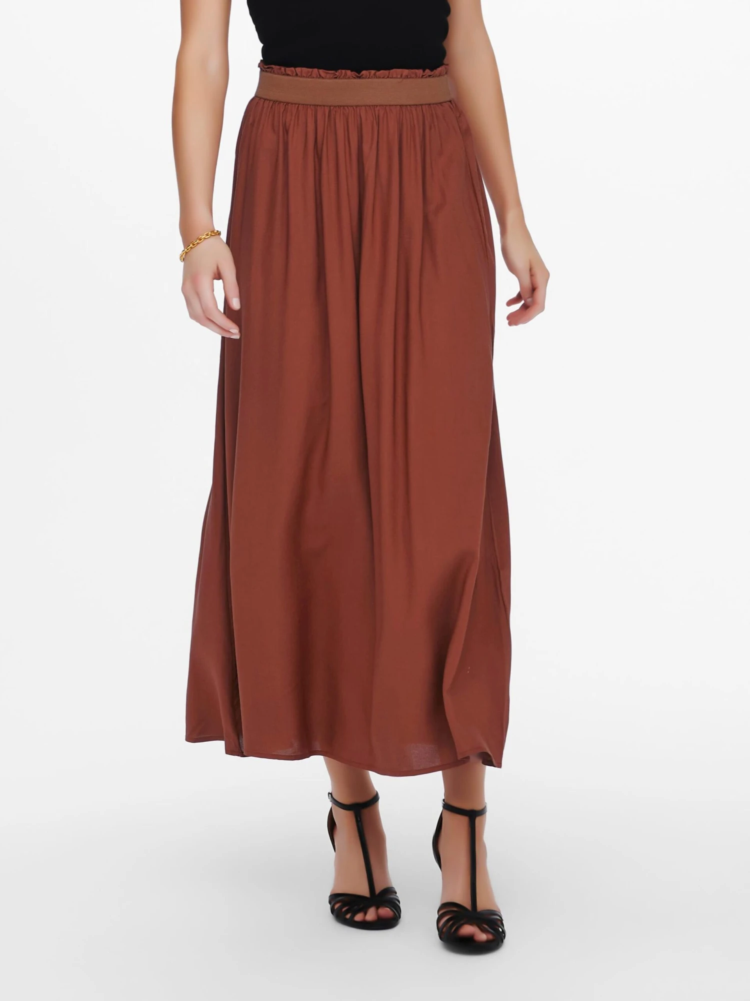 ONLY Jupes Longues Jupe Venedig Femme Merlot 5 ONLY Jupes Longues Jupe Venedig Femme Merlot – Image 3