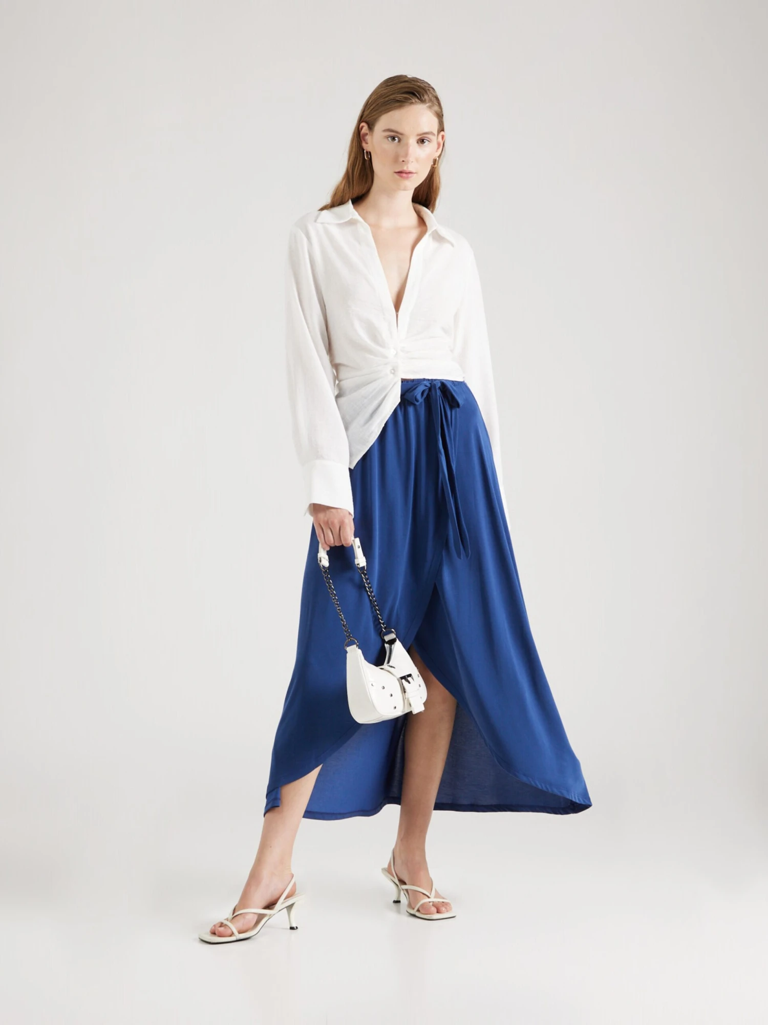 Object Jupes Longues Jupe ANNIE Femme Bleu 6 Object Jupes Longues Jupe ANNIE Femme Bleu – Image 4