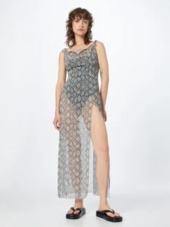 WEEKDAY Robes De Plage Vêtement De Plage Joanne Femme Beige -Edited You Boutique 4a98f6739684d745799cfabdb00a24f3