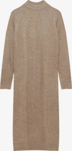 PULL & BEAR Robes Robes En Maille Femme écru