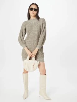 Minkpink Robes Robes En Maille BAXTER Femme Beige -Edited You Boutique 4be08f4e9f6c221d05ebda3b7c8c74e5