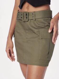 Gina Tricot Mini-jupes Jupe Sindra Femme Kaki -Edited You Boutique 512b5ceade2a1cefc13609ca5eec33ba