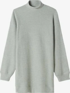 BERSHKA Robes Robes En Maille Femme Vert Pastel