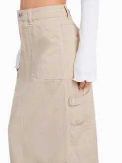 BERSHKA Jupes Longues Jupe Femme Mastic -Edited You Boutique 531aa50d52d1794fb14541a467ea1f0b