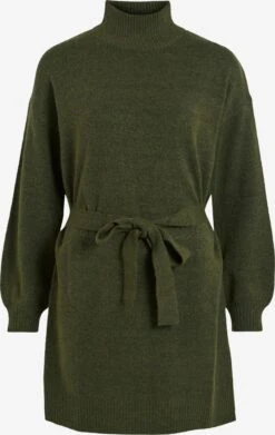 Vila Robes Robes En Maille Evah Femme Olive