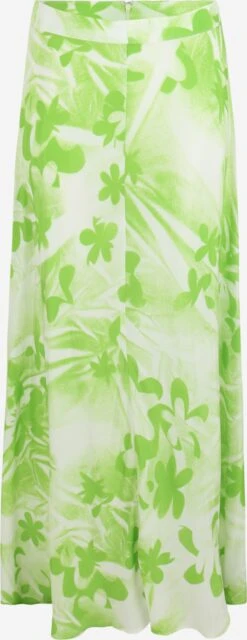 Jupes Longues Jupe Day Off Femme Vert / Blanc