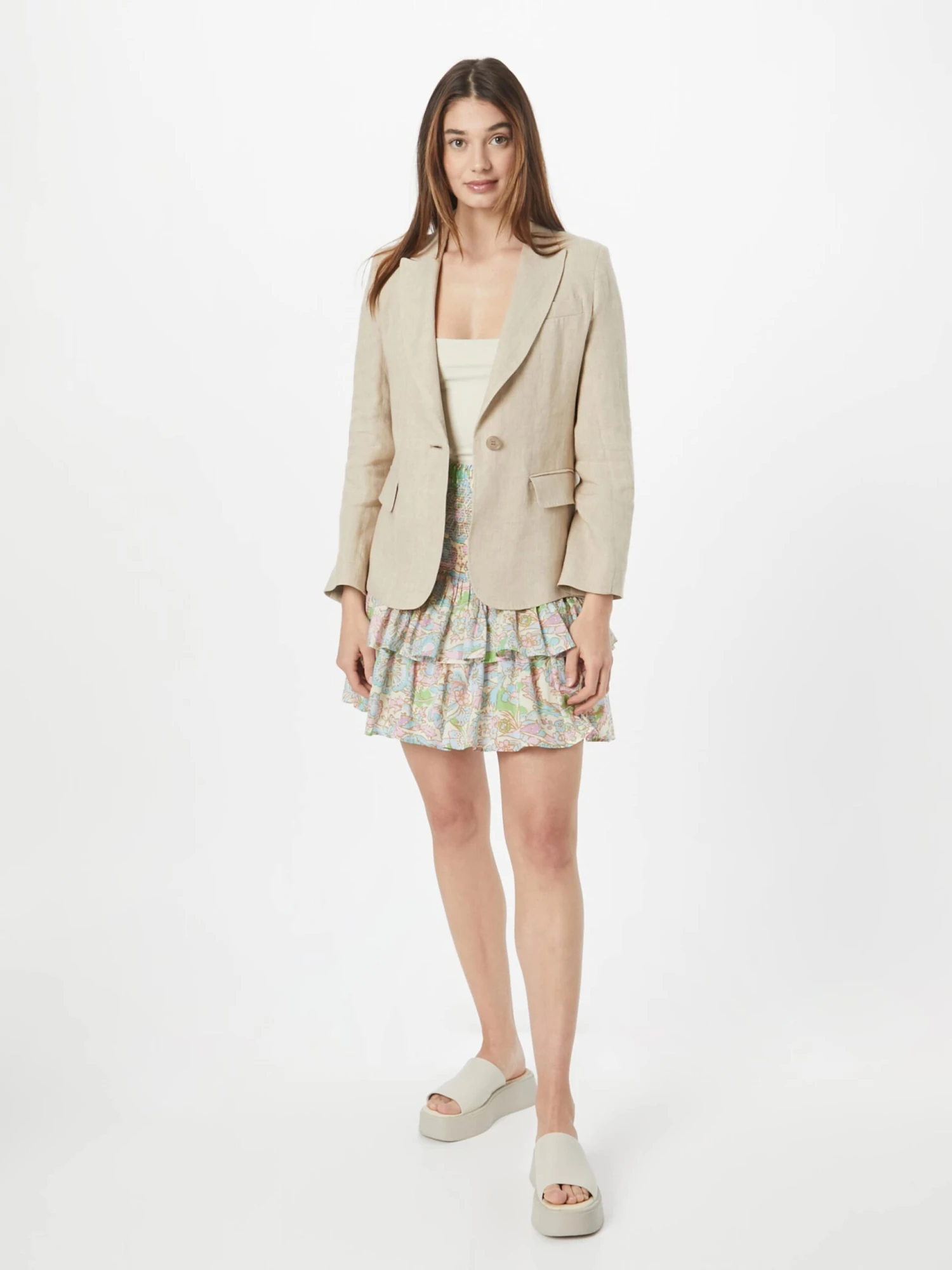 Fabienne Chapot Mini-jupes Jupe Mary Femme Sable 7 Fabienne Chapot Mini-jupes Jupe Mary Femme Sable – Image 5