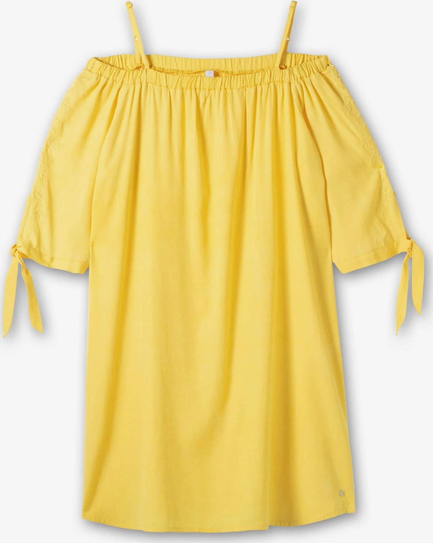 Sheego Robes De Plage Vêtement De Plage Femme Jaune 3 Sheego Robes De Plage Vêtement De Plage Femme Jaune