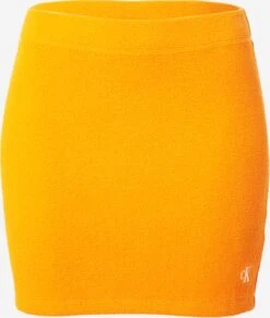 Calvin Klein Jeans Mini-jupes Jupe Femme Orange