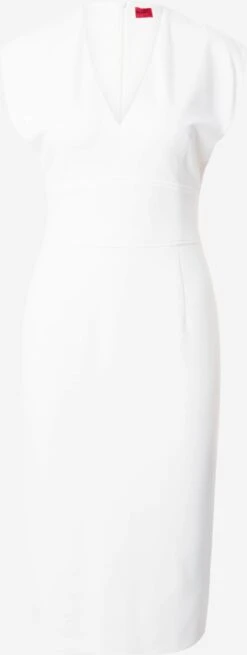 Hugo Robes Fourreaux Robe Fourreau Kemanda Femme Blanc