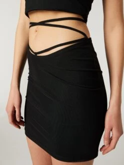 Mini-jupes Jupe Claire Femme Noir -Edited You Boutique 589f1cfc34f7823374854c974602f438