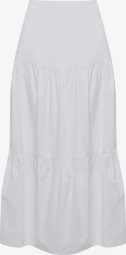Jupes Longues Jupe CASEY Femme Blanc