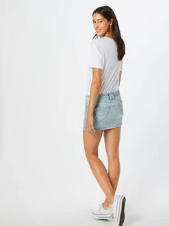 LTB Mini-jupes Jupe Andrea Femme Bleu -Edited You Boutique 5ef5f37f2eac2fc532623873da01ad24