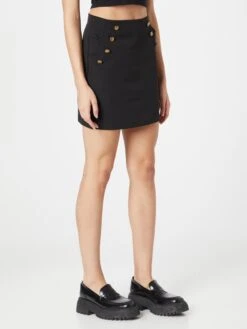 About You Mini-jupes Jupe Valentine Femme Noir -Edited You Boutique 5f5b61c61f149662281176a6ddb3de8b