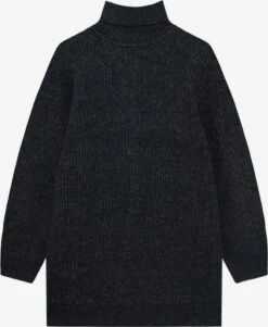 PULL & BEAR Robes Robes En Maille Femme Gris / Graphite