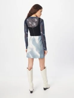 Mini-jupes Jupe Johanna Femme Gris Argenté -Edited You Boutique 64787c775440508dd78d6348d2eb2761