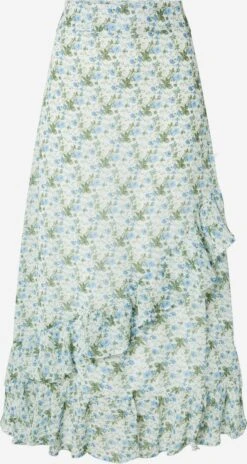 COLOURFUL REBEL Jupes Longues Jupe Femme Azur / Bleu Clair