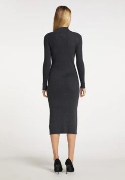 Robes Robes En Maille Femme Gris Basalte -Edited You Boutique 6675327b07d8b4c6871cb311625fdda1