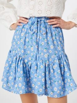 In The Style Mini-jupes Jupe DAISY Femme Bleu -Edited You Boutique 667d04a04f17c547c867da08d34b4a4b