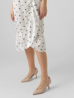 Mamalicious Jupes Longues Jupe SINA Femme Blanc -Edited You Boutique 6abd234c12e8657a9c7b1d59d040545b