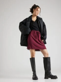 About You Mini-jupes Jupe Alita Femme Bordeaux -Edited You Boutique 6e03bda9cca53210a21b9a4bccea4ebc