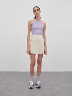 EDITED Mini-jupes Jupe Danna Femme Beige Clair -Edited You Boutique 72f86d11623af1f4ee44bf47b6377f29