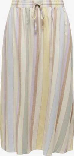 ONLY Jupes Longues Jupe TINE Femme Blanc Cassé