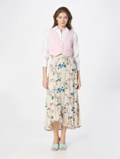 Object Jupes Longues Jupe PAREE Femme Crème -Edited You Boutique 779fd8199a02dee629701655135117c2