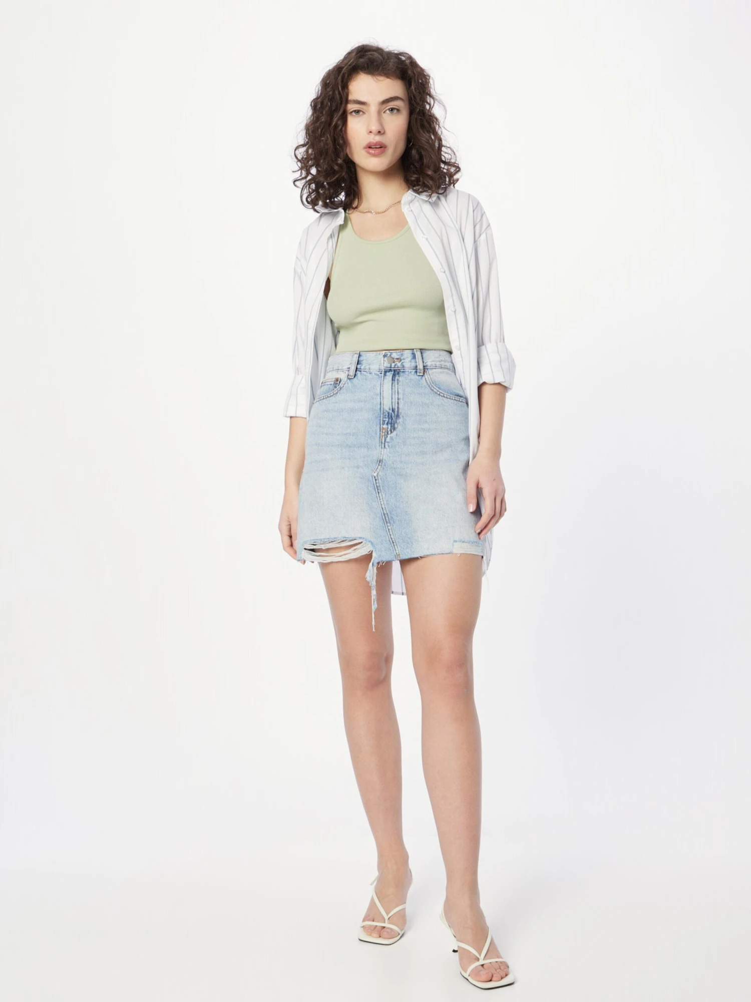 Dr. Denim Mini-jupes Jupe Echo Femme Bleu Clair 7 Dr. Denim Mini-jupes Jupe Echo Femme Bleu Clair – Image 5