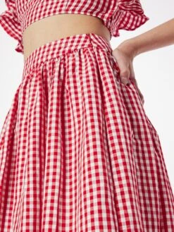 United Colors Of Benetton Jupes Longues Jupe Femme Rouge -Edited You Boutique 78ef8424a73570aae847ecc98afc1559