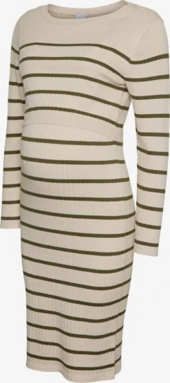 Mamalicious Robes Robes En Maille Newsiv June Femme Crème