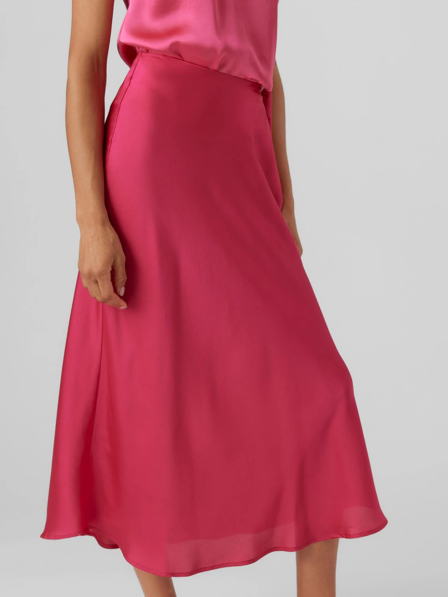 Vero Moda Jupes Longues Jupe Heart Oli Femme Magenta 5 Vero Moda Jupes Longues Jupe Heart Oli Femme Magenta – Image 3