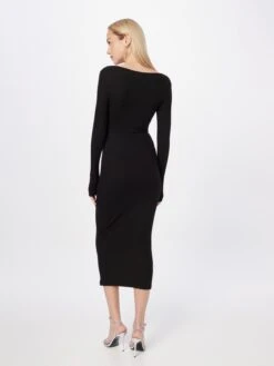 Gina Tricot Robes Robes En Maille Alva Femme Noir -Edited You Boutique 7ec1c6c460d4c7838b500d19db505996