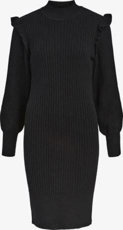 Object Robes Robes En Maille Diva Femme Noir