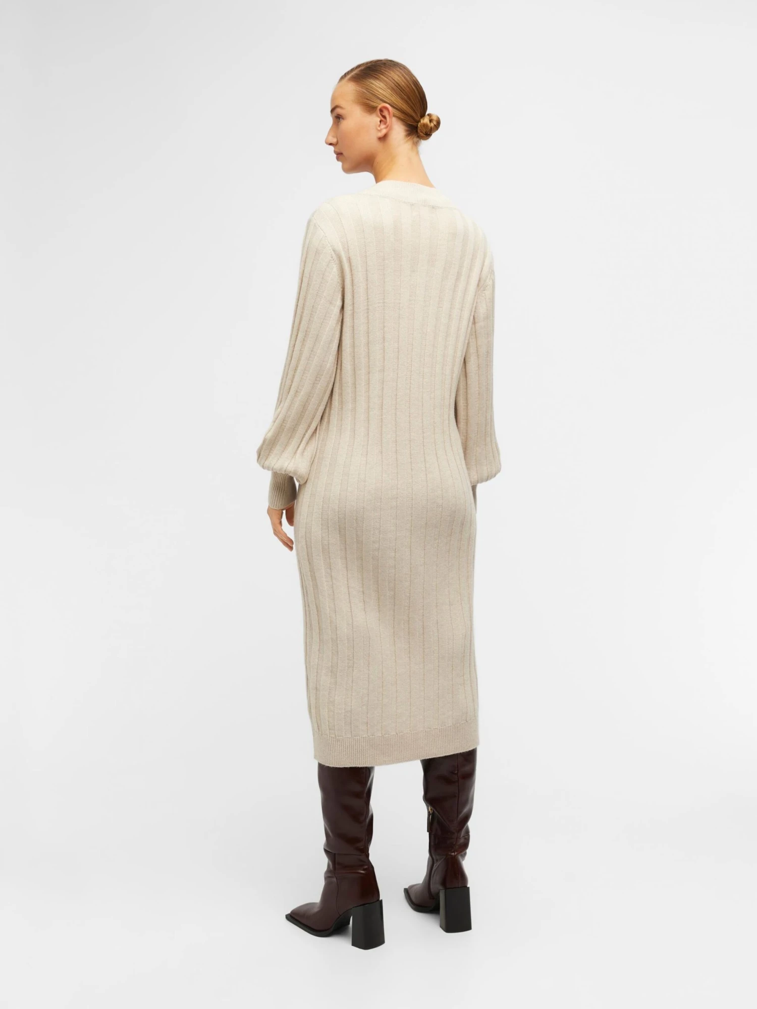 Object Robes Robes En Maille Alice Femme Beige 5 Object Robes Robes En Maille Alice Femme Beige – Image 3