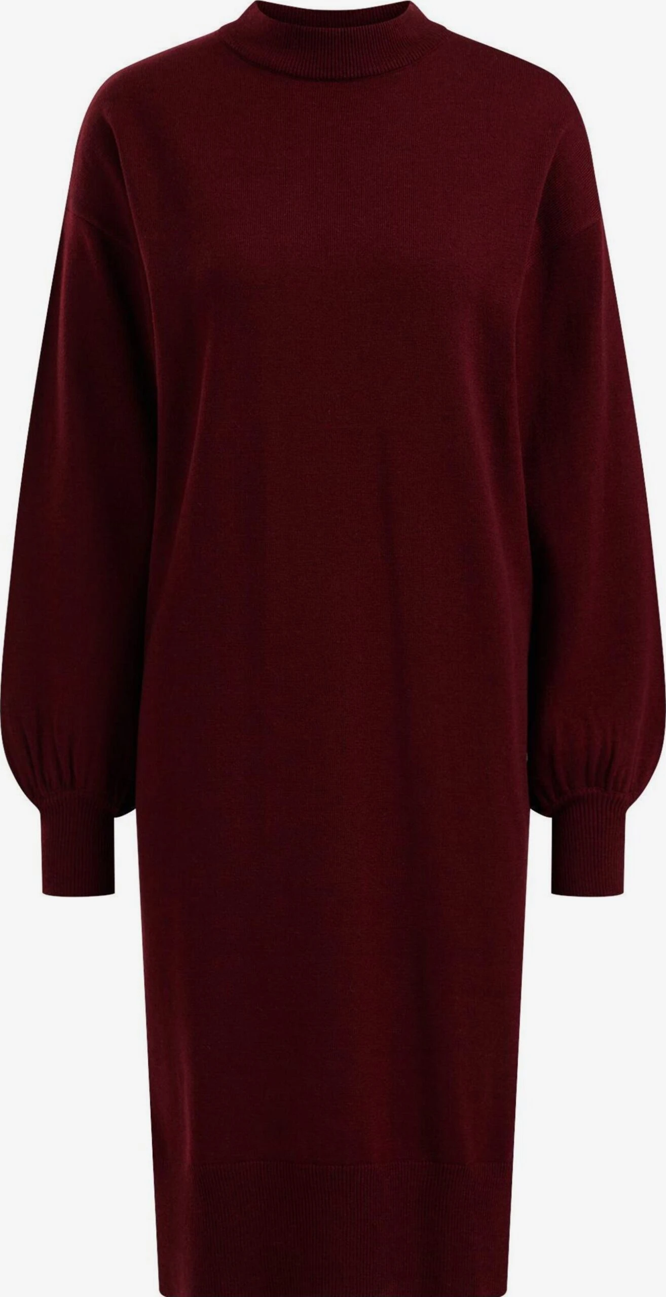 WE FASHION Robes Robes En Maille Femme Lie De Vin 3 WE FASHION Robes Robes En Maille Femme Lie De Vin