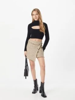 United Colors Of Benetton Mini-jupes Jupe Femme Chamois -Edited You Boutique 81a12d8166b7bb0e192db2791979ac0b