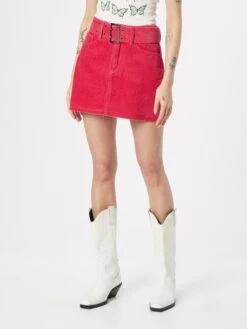 NASTY GAL Mini-jupes Jupe Femme Rose Foncé -Edited You Boutique 823b767d50b5a94aaf1c12f538846572