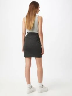 ICHI Mini-jupes Jupe KATE Femme Gris Foncé -Edited You Boutique 8257653c5435c2780d75021bf5fde82c