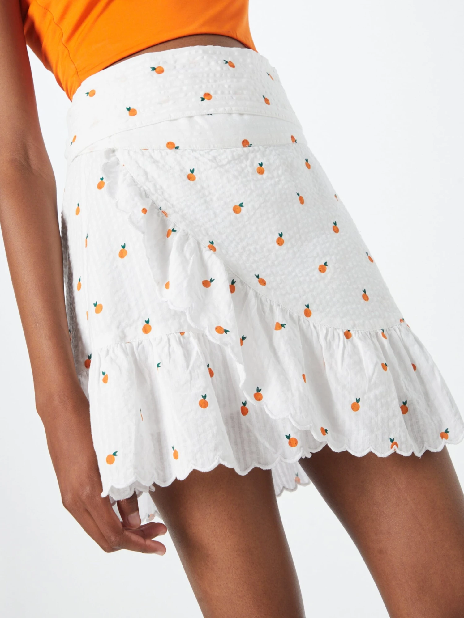 Neo Noir Mini-jupes Jupe Chrissy Femme Blanc 4 Neo Noir Mini-jupes Jupe Chrissy Femme Blanc – Image 2