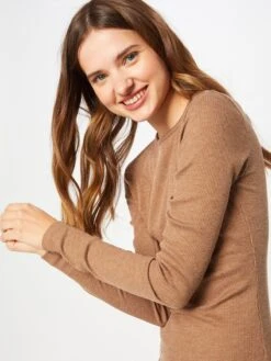 URBAN CLASSICS Robes Robes En Maille Femme Marron Chiné -Edited You Boutique 88f56c9522d855f30e9d2f21a8d1a181