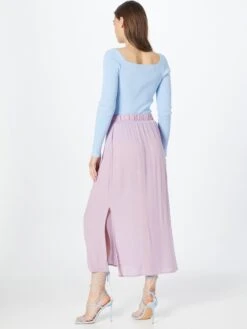 ICHI Jupes Longues Jupe MARRAKECH Femme Lavande -Edited You Boutique 89c4b349d7c2d3a2af9c39c2cb0c4209