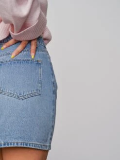 Mini-jupes Jupe Cool Breeze Femme Bleu Clair 10 Mini-jupes Jupe Cool Breeze Femme Bleu Clair -Edited You Boutique 8acb28efc586f817f08a890beed83c5d