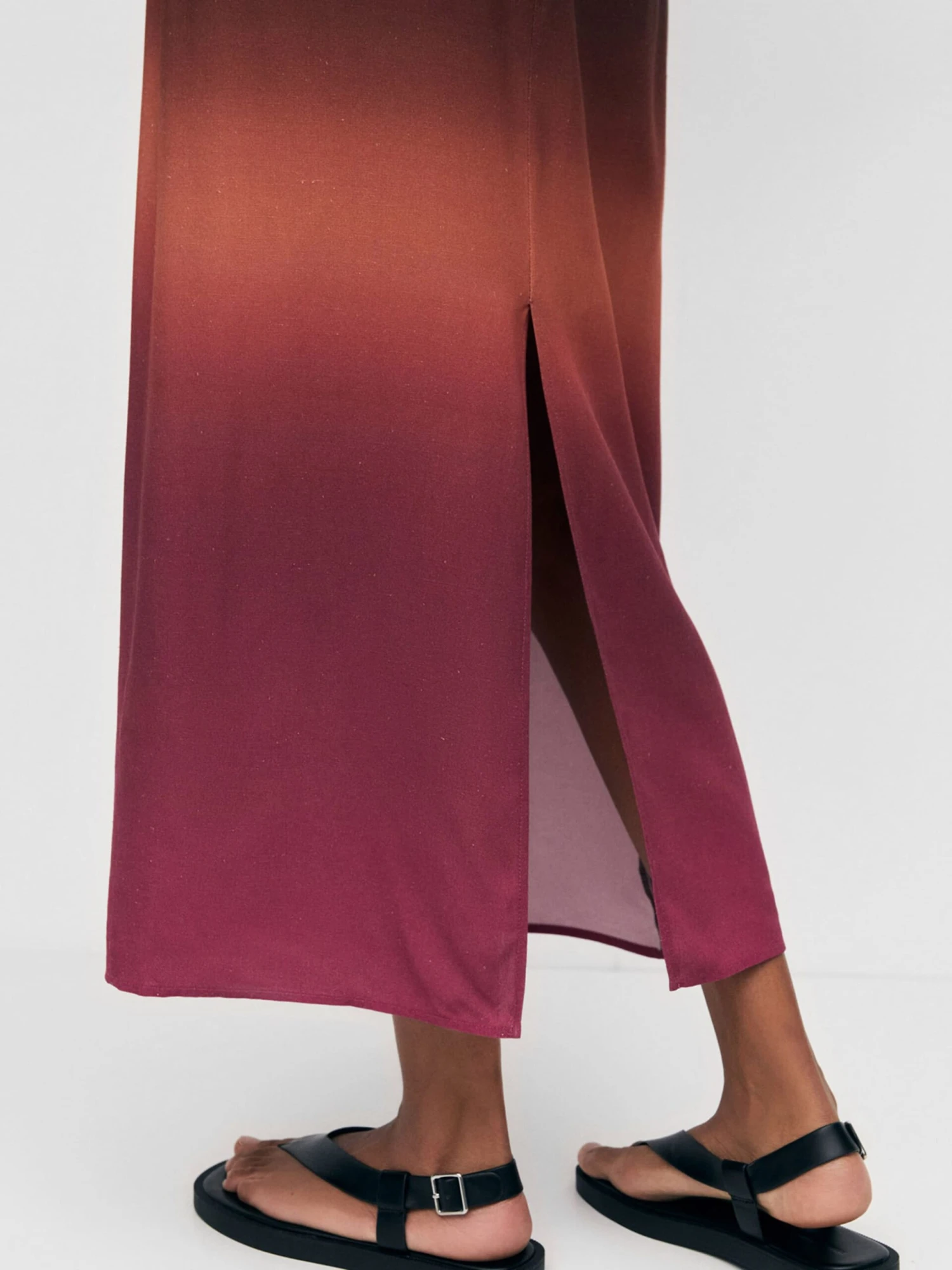 PULL & BEAR Jupes Longues Jupe Femme Marron / Cognac / Pueblo 6 PULL & BEAR Jupes Longues Jupe Femme Marron / Cognac / Pueblo – Image 4