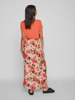 Vila Jupes Longues Jupe Mese Femme Rose 11 Vila Jupes Longues Jupe Mese Femme Rose -Edited You Boutique 8d243766844d1fc304fab65f92c4305d