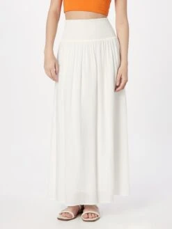 Vero Moda Jupes Longues Jupe FELICIA Femme Blanc 9 Vero Moda Jupes Longues Jupe FELICIA Femme Blanc -Edited You Boutique 8e51e018fc78f5447f781572f2085858