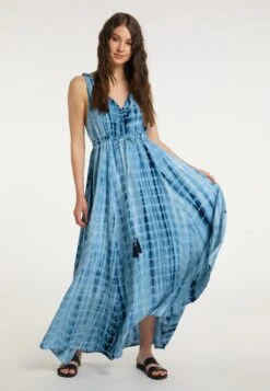 IZIA Robes De Plage Vêtement De Plage Femme Bleu / Bleu Foncé -Edited You Boutique 8f90bd0866bd185d44cd7addf5e33ba4